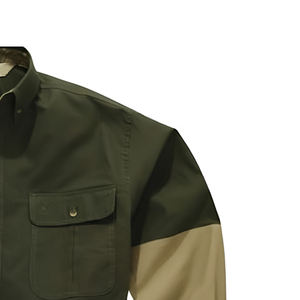 Camisas Casuales de Franela para Hombre, Personalizadas OEM, de Alta Calidad, 100% Algodón, Manga Larga, Transpirables, de Secado Rápido, con Logotipo, Color y Talla Personalizables, para Verano - Product Image 5