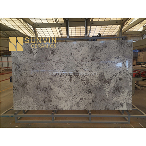 Losas de Piedra Sinterizada de Porcelana, Pulimentadas y Esmaltadas, Azulejos de Mármol de 1600x2800, Losa Grande de Piedra Sinterizada para Cocina - Product Image 4