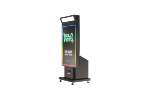 Photomaton commercial de style <span class=keywords><strong>disco</strong></span>, <span class=keywords><strong>machine</strong></span> interactive pour selfies, imprimante rapide, appareil photo reflex numérique, promotion d'événements, photomaton - Product Image 3