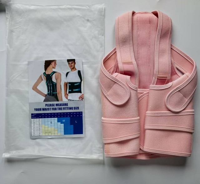 Pink fiberglass support