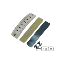 Accessoires pour casque tactique FMA TB802-TB804 avec rail central en nylon, accessoires généraux pour casques