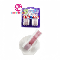 Venta al por mayor de gomitas en rollo OEM, caramelos personalizados surtidos con sabor afrutado, caramelos suaves en rollo de gelatina CC para niños