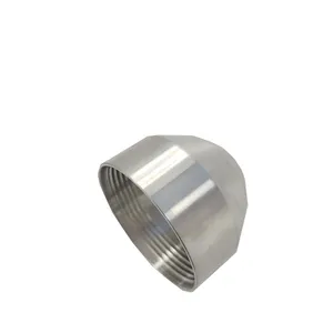 OEM Spinning metallo alta precisione disegno profondo pressofusione in lega di alluminio LED copertura della luce anelli della camma filatura LED paralume