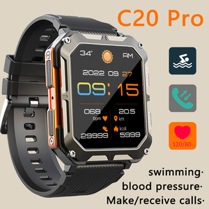 Produits les plus vendus 2026 : Montre connectée <span class=keywords><strong>homme</strong></span> C20 Pro, tracker d'activité et montre de sport intelligente pour <span class=keywords><strong>homme</strong></span> - Product Image 2