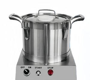 Machine à hacher les aliments professionnelle en acier inoxydable, <span class=keywords><strong>broyeur</strong></span> électrique avec différentes capacités au choix, pour écraser les légumes - Product Image 3