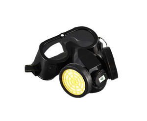<span class=keywords><strong>Large</strong></span> Field Vision Gummis chutz masken Staub maske zum Schleifen Sprüh lackieren Gasmaske für den Bau-High Respirator - Product Image 5