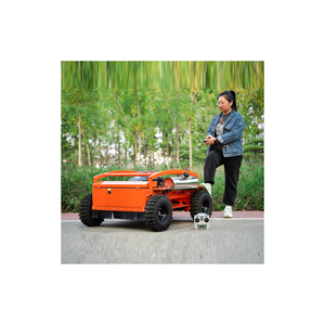 DQG Nouveau design à roues mini robot à essence à quatre temps tondeuse à gazon rc à roues pour jardin de verger - Product Image 1