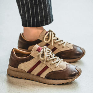 Nouvelles Chaussures Homme <span class=keywords><strong>Weston</strong></span> de Luxe Polyvalentes 38-43 à Lacets en Cuir de Vachette Véritable, Sneaker d'Usine de Guangzhou de Haute Qualité - Product Image 2