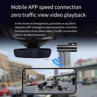 Grabador de conducción de alta definición 2024 interconexión móvil WiFi inteligente 1080P pantalla menos lente única en monitoreo de automóviles