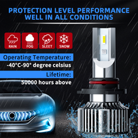 Aurora RGB Led phare de voiture App Control H4 H7 H11 9005 12V 24V Auto LED phare de voiture ampoule