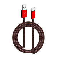 Câble de charge en nylon tressé USB Type-C en gros d'usine, charge rapide PD pour iPhone et bloc de charge rapide Type-C