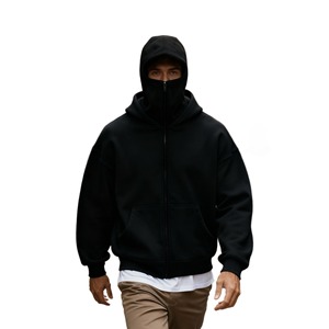Caldo-vendita autunno inverno doppia <span class=keywords><strong>felpa</strong></span> <span class=keywords><strong>con</strong></span> <span class=keywords><strong>cappuccio</strong></span> per <span class=keywords><strong>uomo</strong></span> <span class=keywords><strong>e</strong></span> donna giacca <span class=keywords><strong>con</strong></span> <span class=keywords><strong>cerniera</strong></span> <span class=keywords><strong>con</strong></span> Design foderato per le stagioni autunnali primaverili - Product Image 5