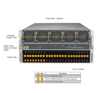 Châssis rack de serveur Gpu Supermicro d'origine SYS-521GE-TNRT serveur à montage en rack 5U à double prise E (LGA-4677)