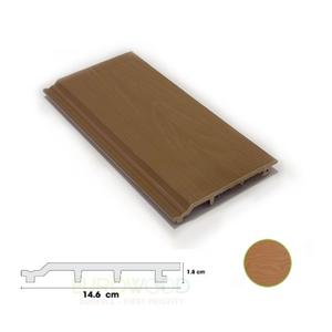 แผ่นผนัง WPC สำหรับตกแต่งภายนอกอาคาร กันน้ำ กันไฟ ผลิตจากโรงงาน OEM ในเวียดนาม - Product Image 3