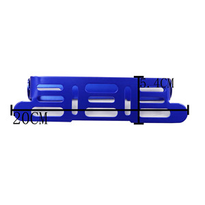 กรอบป้ายทะเบียนมอเตอร์ไซค์ <span class=keywords><strong>MSX</strong></span> ปรับได้ ทำจากอลูมิเนียมอัลลอย CNC พร้อมไฟแบบอุปกรณ์เสริม สไตล์เครื่องบิน รองรับระบบตัวถัง - Product Image 2