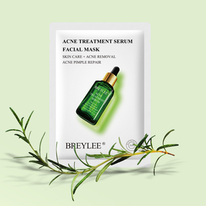 BREYLEE <span class=keywords><strong>de</strong></span> árbol <span class=keywords><strong>de</strong></span> té suero facial máscara <span class=keywords><strong>de</strong></span> tela no tejida máscara facial para el tratamiento del acné - Product Image 6