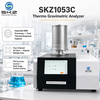 SKZ1053C Processeur ARM importé, échantillonnage rapide, contrôle PID AD quatre canaux, chauffage multi-étapes, TGA de qualité recherche jusqu'à 1600 °C ℃