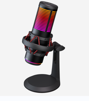 Nouveaux microphones à condensateur tactiles professionnels pour PC, ordinateur, streaming, enregistrement en studio, jeu, microphone RGB