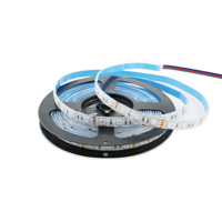 16.4ft Thay Đổi Màu Rgb Led Từ Xa Và Điện Thoại App Điều Khiển Âm Nhạc Đồng Bộ Thông Minh 5050 Rgb Led Light Strip Cho Phòng Đèn Nền