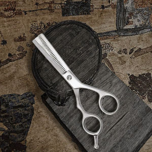 Ciseaux de coiffure professionnels pour salon de beauté, acier inoxydable de haute qualité 9CR13, lame simple, pointe affûtée - Product Image 3