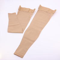 Vente en gros de manchons professionnels de compression pour genou et mollet avec tissu respirant pour le soutien sportif récupération musculaire