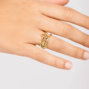 Gemnel Fine jewelry 925 <span class=keywords><strong>anelli</strong></span> <span class=keywords><strong>in</strong></span> <span class=keywords><strong>argento</strong></span> sterling 18k placcato oro classico speciale eternity Multi-anello di <span class=keywords><strong>anelli</strong></span> di diamanti per le donne - Product Image 4