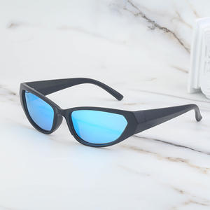 Lunettes de soleil polarisées XH-3341 Y2K UV400 avec monture en PC et verres TAC, unisexes, pour le cyclisme, protection de classe 2 - Product Image 4