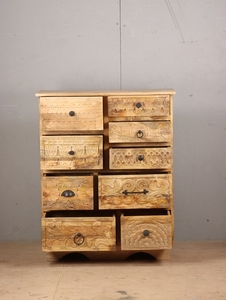 Solid Wood <b>Storage</b> Cabinet <b>Sideboard</b> with Modern Design Drawers and Shelves for Living Room Dining Room Home Furniture Custom - Product Image 3