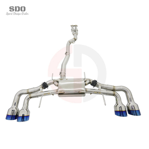 Tubo de <span class=keywords><strong>Escape</strong></span> de Acero Inoxidable 304 de 1.5mm para <span class=keywords><strong>Nissan</strong></span> <span class=keywords><strong>GTR</strong></span>/GT-R R35 3.8T 2008-2023, Tubo de <span class=keywords><strong>Escape</strong></span> Valvetronic con Silenciador + Tubo en Y - Product Image 3