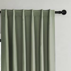 <span class=keywords><strong>Sage</strong></span> màu xanh lá cây màn rèm cửa cho phòng khách Nhà Phòng Ngủ cách nhiệt sang trọng cửa sổ màn phòng tối rèm cửa - Product Image 3