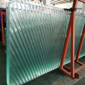 バスルーム家具オフィス用エンボスガラス多パターン強化ガラスベストセラー - Product Image 2