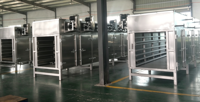 Four de séchage multicouche électrique, à gaz, à vapeur, avec moteur PLC, pour usage industriel alimentaire, en acier inoxydable, à économie d'énergie