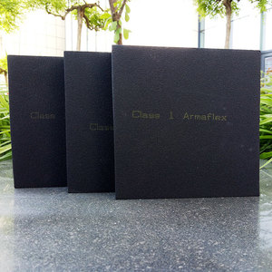 Class I Armaflex <b>Rubber</b> <b>Plastic</b> Sheet B1 Flame Retardant Insulation Board Rectangle Shenzhen Origin - Product Image 4