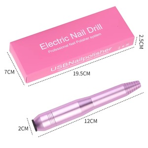 Lima Eléctrica de Uñas de Alta Potencia, Herramienta Portátil para Remover Esmalte en Gel, Fresadora para Manicura - Product Image 6