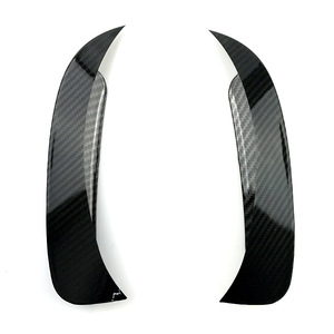 Mercedes-Benz GLA-Class Rear Bumper Carbon Fiber Texture Decorative Sticker ABS Piano Black Trim Cover - Product Image 1