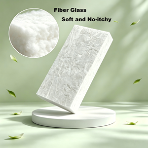 Laine de verre blanche ignifuge sans formaldéhyde R15 de 3,5 pouces conforme aux normes américaines UL pour <span class=keywords><strong>l</strong></span>'<span class=keywords><strong>isolation</strong></span> des murs de bâtiments à ossature bois - Product Image 3
