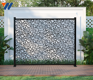 YW Hardware 3Ft 4Ft 5Ft 6Ft 7Ft 8Ft 6Ft X 2Ft 3M 4M 5M 6M 60Cm 80Cm 90Cm Lazer Kesim Bahçe Perdesi - Product Image 5