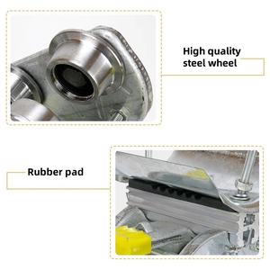 Gru a blocchi di cavi a I-beam traino carrello traino I-beam carrello di traino puleggia di blocco I-beam - Product Image 3