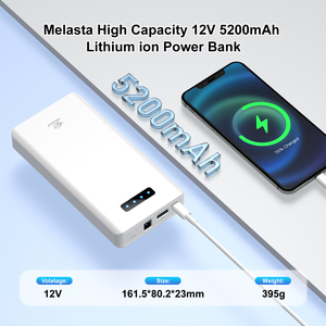 Batería Portátil Melasta Slim de 5200 mAh, Tipo-C, Iones de Litio, 12 V, Banco de Energía Duradero para Teléfonos y Computadoras - Product Image 6