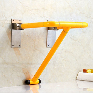 Yuelang <b>Folding</b> <b>Shower</b> Chair 300kg Load Capacity Non Slip Stainless Steel Bathroom <b>Stool</b> For Elderly And Pregnant Women - Product Image 2