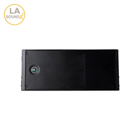 LA SOUNDX HDL20-A Enceinte Line Array Active Double 10 Pouces 1400W de Puissance Maximale 135dB Système de Sonorisation Professionnel pour Tournées