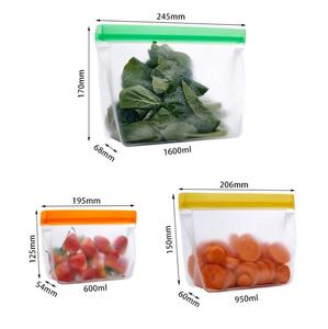 Impresión de logotipo personalizado, bolsa transparente con cierre hermético de calidad alimentaria, laminada, para envasado de frutas, manzanas, naranjas, para supermercado. - Product Image 6
