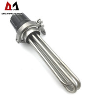 Élément chauffant de brassage 240v 4.5kw 2 "Tri Clover Clamp Immersion Heater