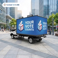 Écran d'affichage publicitaire mobile LED HD Canbest pour extérieur, P4, étanche IP66, luminosité 6000 Nits, panneau LED pour montage sur camion