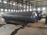 Produsen Header Uap Profesional, Tangki Penerima Udara Baja Karbon dan Baja Tahan Karat Kustom, Bejana Tekan Industri