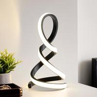 Pratique Polyvalent Chambre Chevet LED Lampe De Table Design Modèle Spirale Salle D'étude Dortoir 220V Lampe De Table