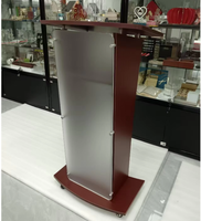 Acrylique Église Podium Chaire Débat Conférence Pupitre Plexiglas Lucite