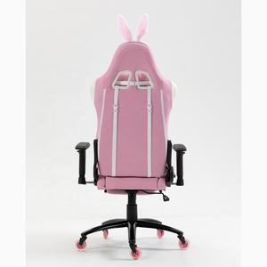 <span class=keywords><strong>Fauteuil</strong></span> de gamer inclinable mignon avec repose-pieds oreilles de lapin <span class=keywords><strong>rose</strong></span> sillas gamer Oreilles de lapin <span class=keywords><strong>Fauteuil</strong></span> 2D chaise de gaming <span class=keywords><strong>rose</strong></span> pour filles - Product Image 4