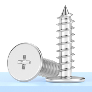 J&Gong 304 Stainless Steel Ca Self Tapping <b>Screws</b> Flat Head Phillips M2 <b>M3</b> M4 M5 M6 - Product Image 1