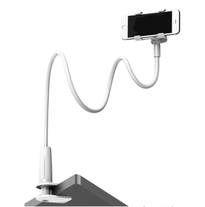 Giá đỡ điện thoại xoay 360 độ, cần gạt linh hoạt, cổ ngỗng dài, dùng được trong nhà & trên giường - Product Image 2
